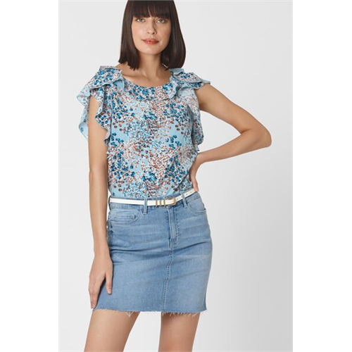 Vero Moda Abstract Printed Top