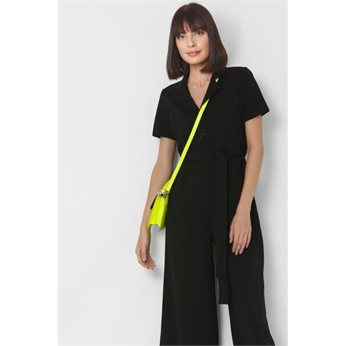 Vero Moda Black Belted Jumpsuit