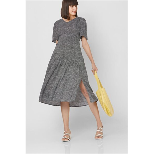 Vero Moda Black Ditsy Printed Dress