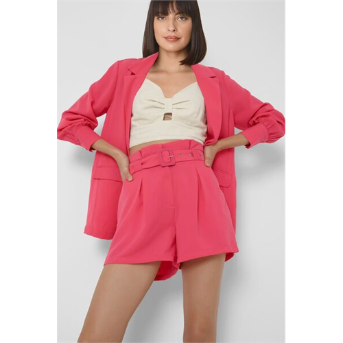 Vero Moda Bright Pink High Waisted Shorts