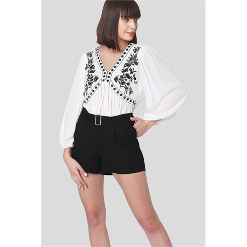 Vero Moda Embroidered Boho Top