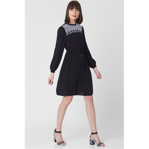 Vero Moda Embroidered Yoke Dress