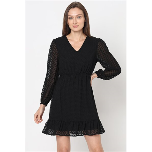 Vero Moda Fit And Flared Mini Dress