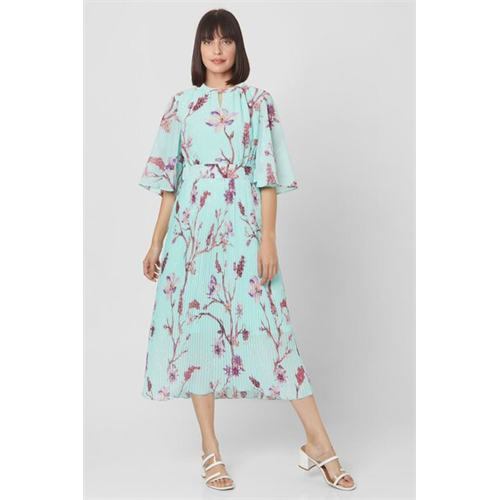 Vero Moda Floral Pleated Midi Dress