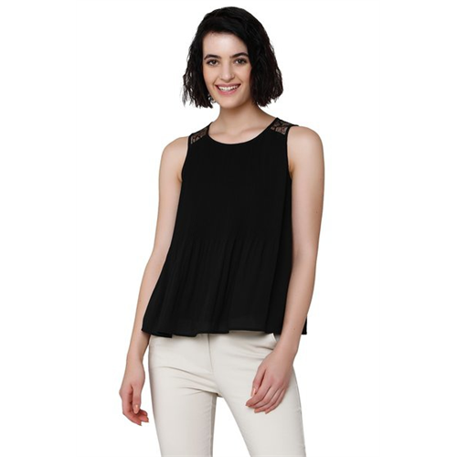 Vero Moda Gudrun Black Sleeveless Top