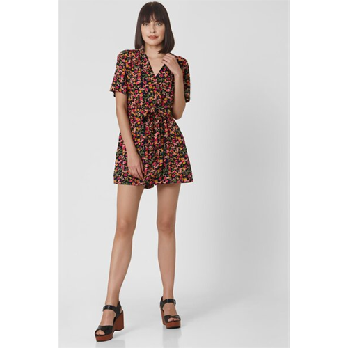 Vero Moda Mulit-Colored Ditsy Print Playsuit