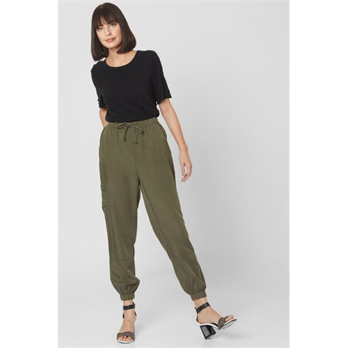 Vero Moda Olive Panelled Jogger