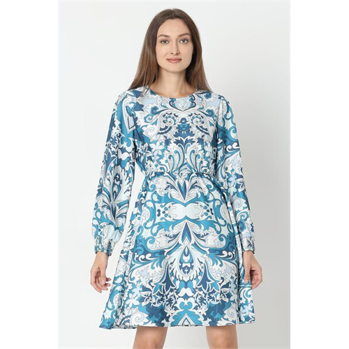 Vero Moda Printed Satin Dress