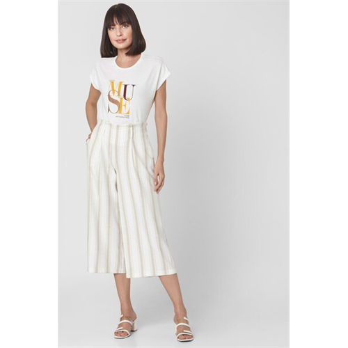 Vero Moda Striped Flared Culoutte