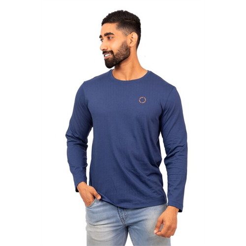 Wyos Navy Long Sleeve Tshirt