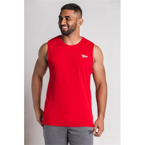 Wyos Solid Colour Slim Fit Solid Tank Top