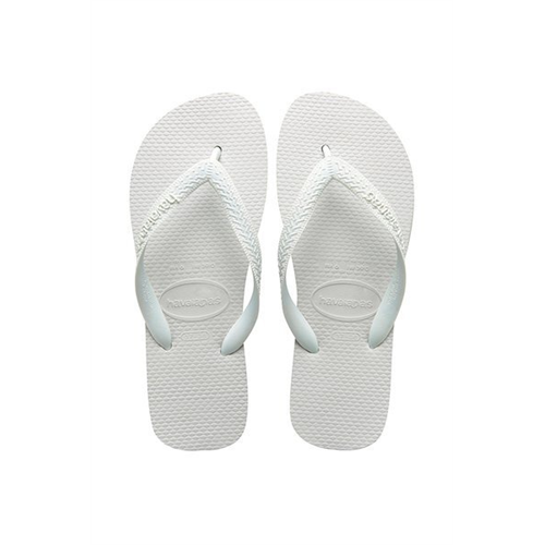 Havaianas Women's White Top Plain Slippers