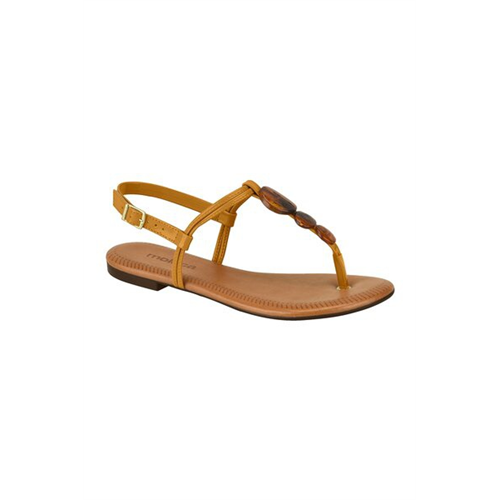 Moleca Women's Yellow Flat Sandals