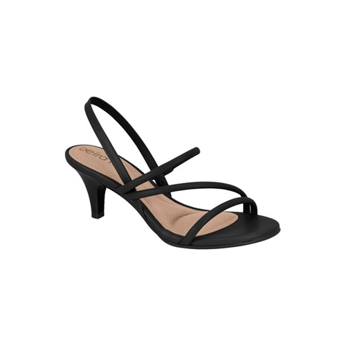 Beira Rio Womens Black Heel