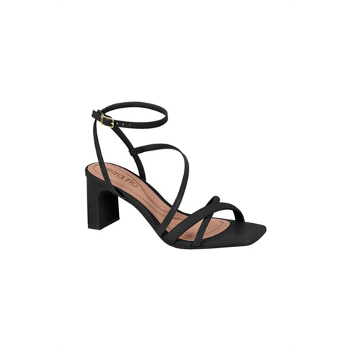 Beira Rio Womens Black Heels