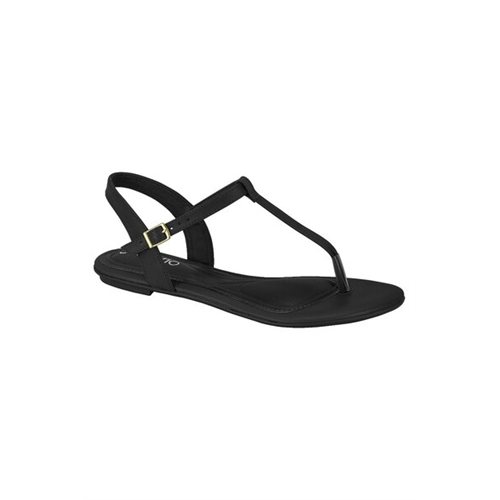 Beira Rio Womens Black Sandal