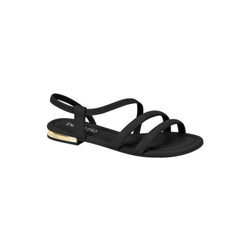 Beira Rio Womens Black Sandal