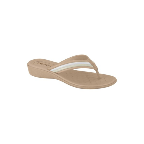 Beira Rio Womens Cream Sandals