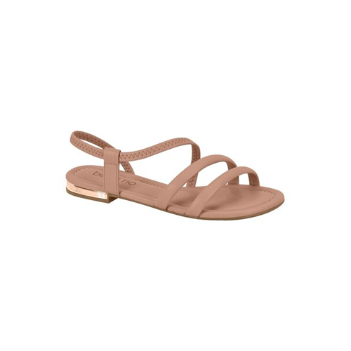 Beira Rio Womens Nude Sandal