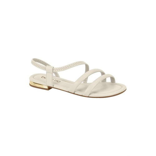 Beira Rio Womens Off White Sandal