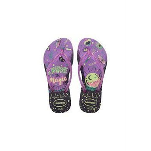 Havaianas Girl's Kids Slim Fashion Purple Sandals