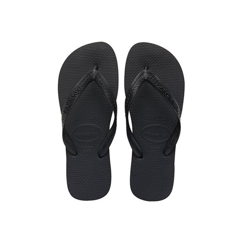 Havaianas Women's Black Top Plain Slippers