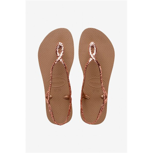 Havaianas Women's Luna Premium II Rose Gold Sandals