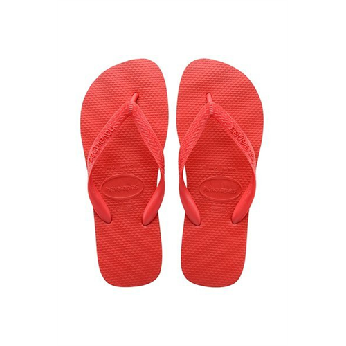 Havaianas Women's Ruby Red Top Plain Slippers