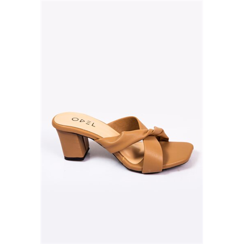 Odel Womens Beige Heels