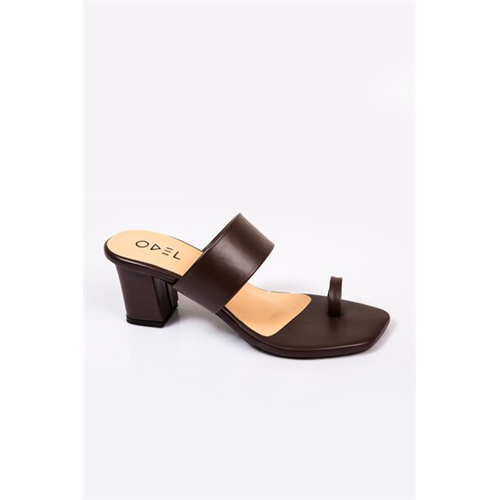 Odel Womens Brown Heels