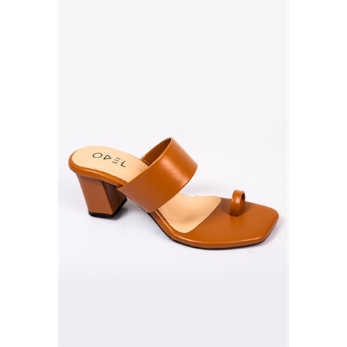Odel Womens Brown Heels