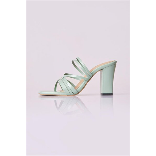 Odel Womens Green Heels