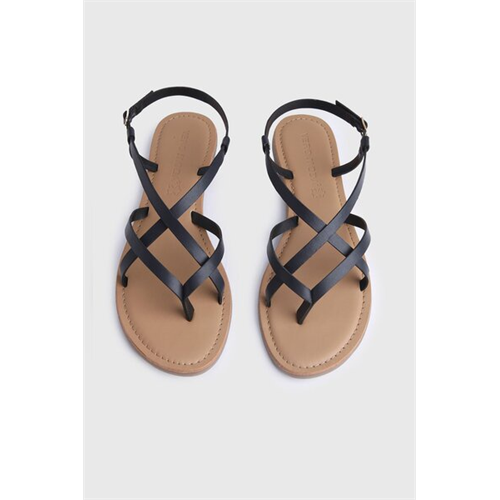 Vero Moda Black Strap Sandal