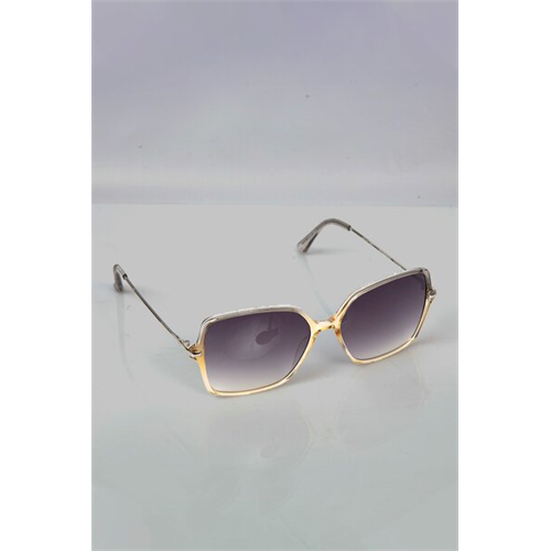 Backstage Gold-Yellow Trans Smoke Frame Nickel Free Sunglass W059