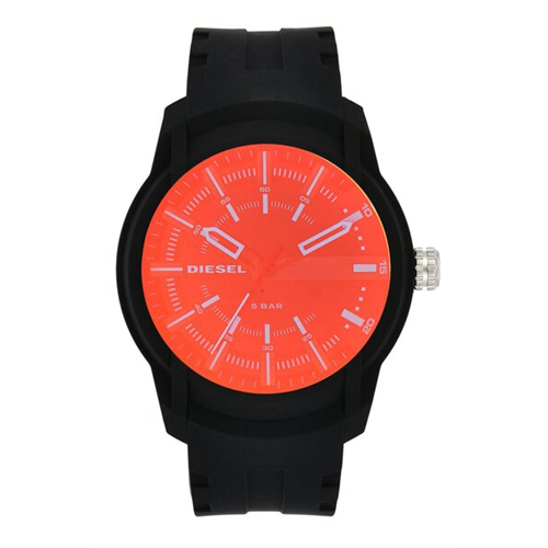 Diesel Men's Armbar Silicone Watch