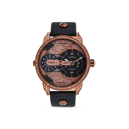 Diesel The Daddie Leather Women Watch