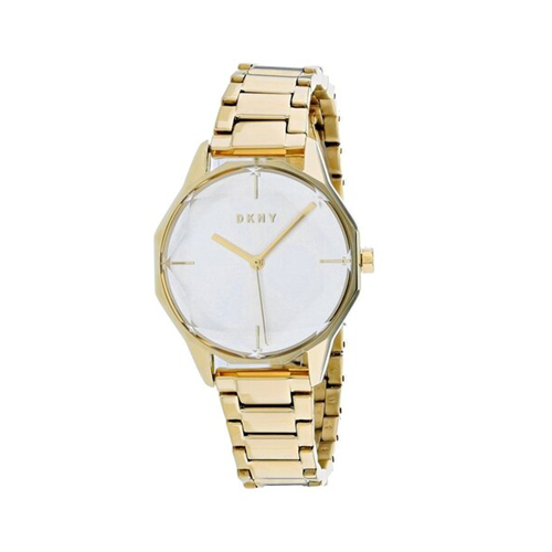Dkny Round City Stainless Steel Women Watch