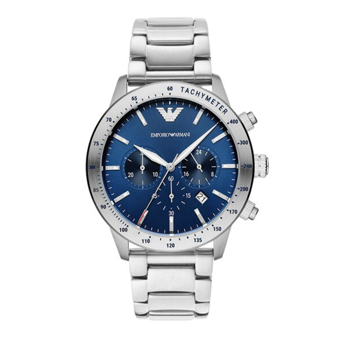 Emporio Armani Men's Mario Stainless Steel Watch