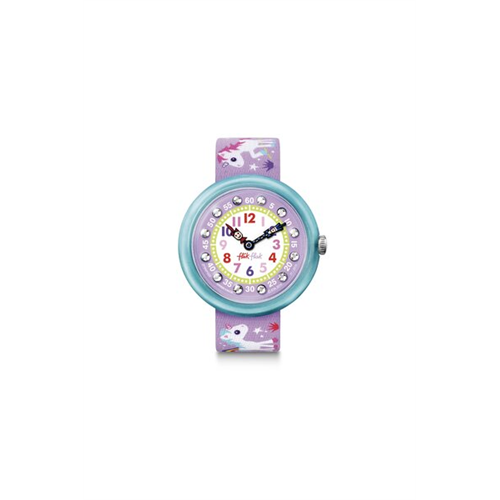 Flik Flak Magical Unicorns Textile Watch