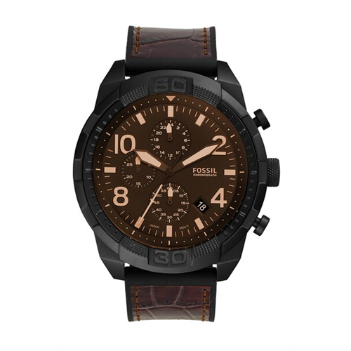 Fossil Bronson Leather Men Watch