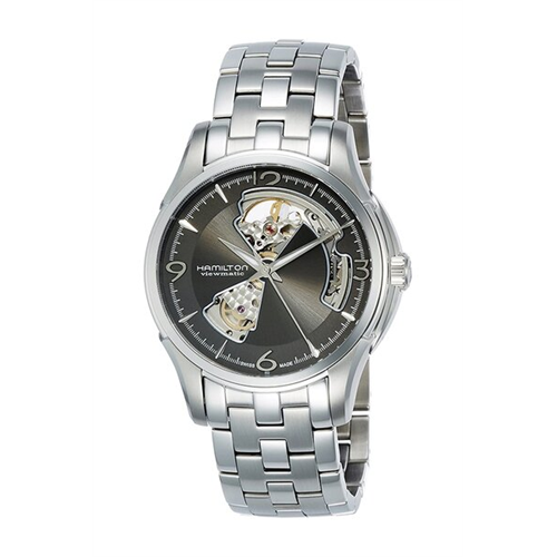 Hamilton Jazzmaster Open Heart Stainless Steel Bracelet Watch (H32565185)