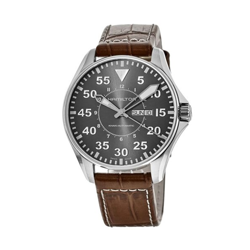 Hamilton Khaki Leather Watch -H64715885