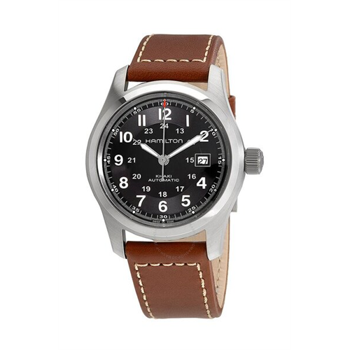 Hamilton Khaki Leather Watch -H70555533