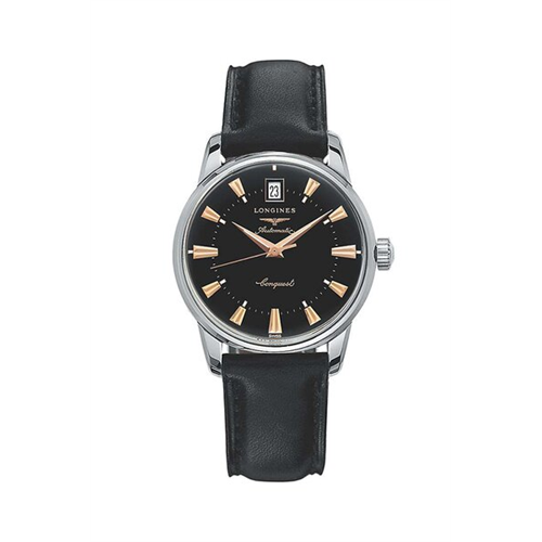 Longines Conguest Heritage Leather Watch -L16114522