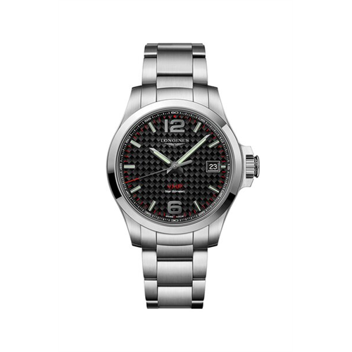 Longines Conquest Stainless Steel Watch (L37164666)