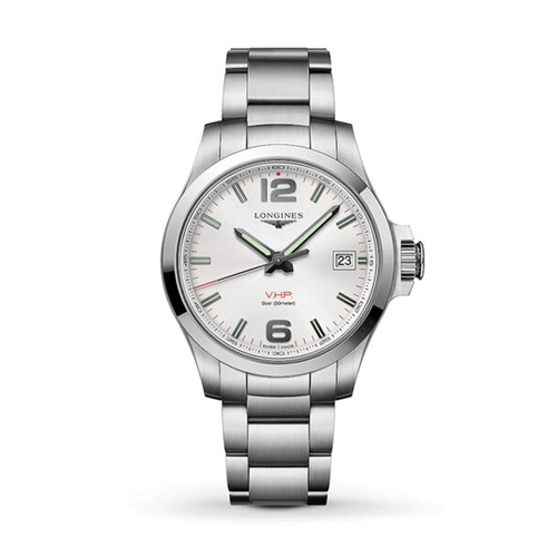Longines Conquest V.H.P. Stainless Steel Watch (L37164766)