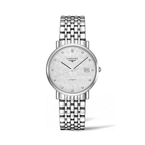 Longines Elegant Collection Stainless Steel Watch (L48104776)