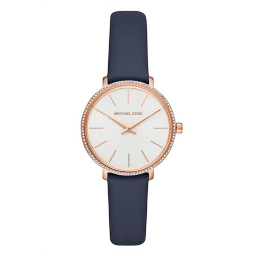 Michael Kors Pyper Leather Women Watch