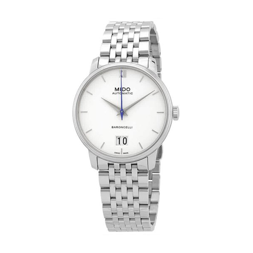 Mido Baroncelli Big Date Stainless Steel Watch