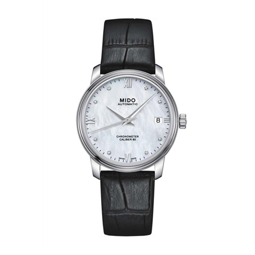 Mido Baroncelli Heritage Leather Watch